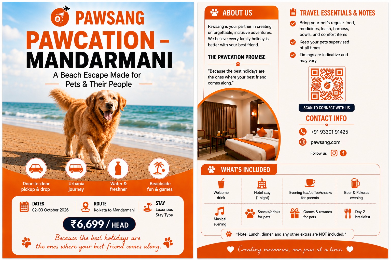 Pawcation Mandarmani: A Beach Escape Where Your Best Friend Comes Along