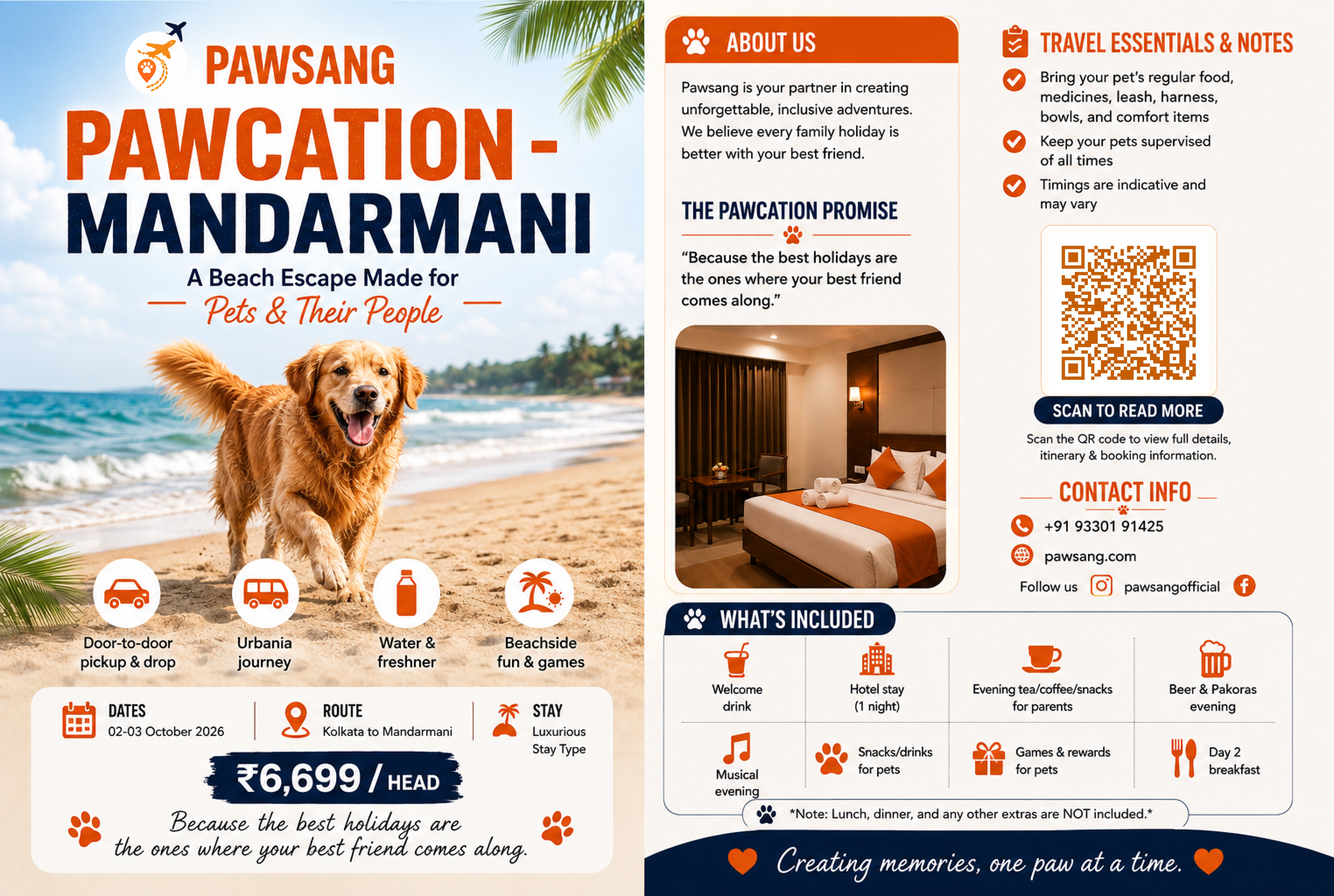 Pawcation Mandarmani: A Beach Escape Where Your Best Friend Comes Along